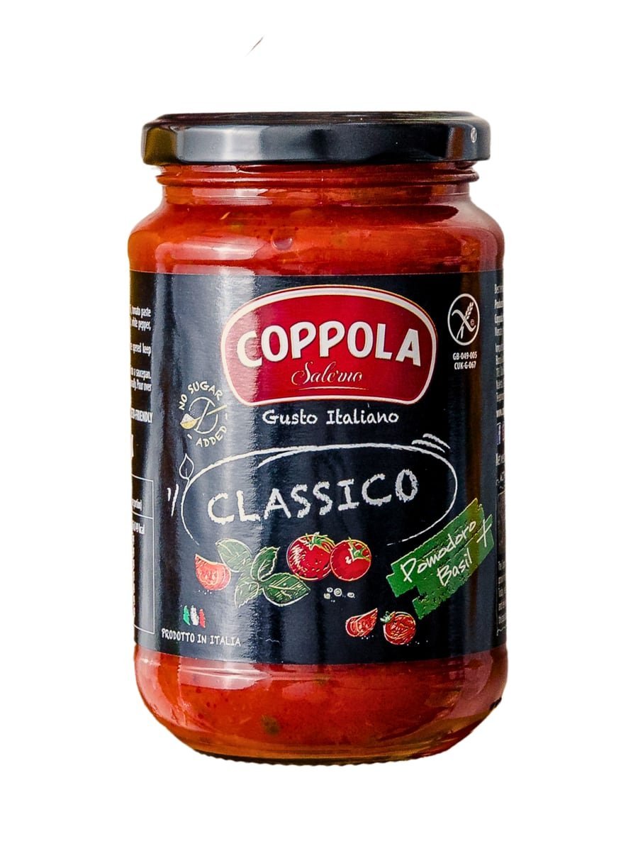 Molho de tomate clássico com manjericão — Coppola