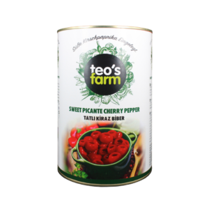 Pimenta cereja sem miolo em vinagre 4,2kg — Teo's Farm