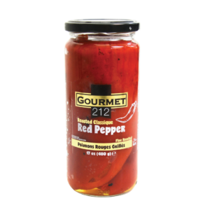 Pimentão vermelho assado em vinagre 480g — Gourmet212