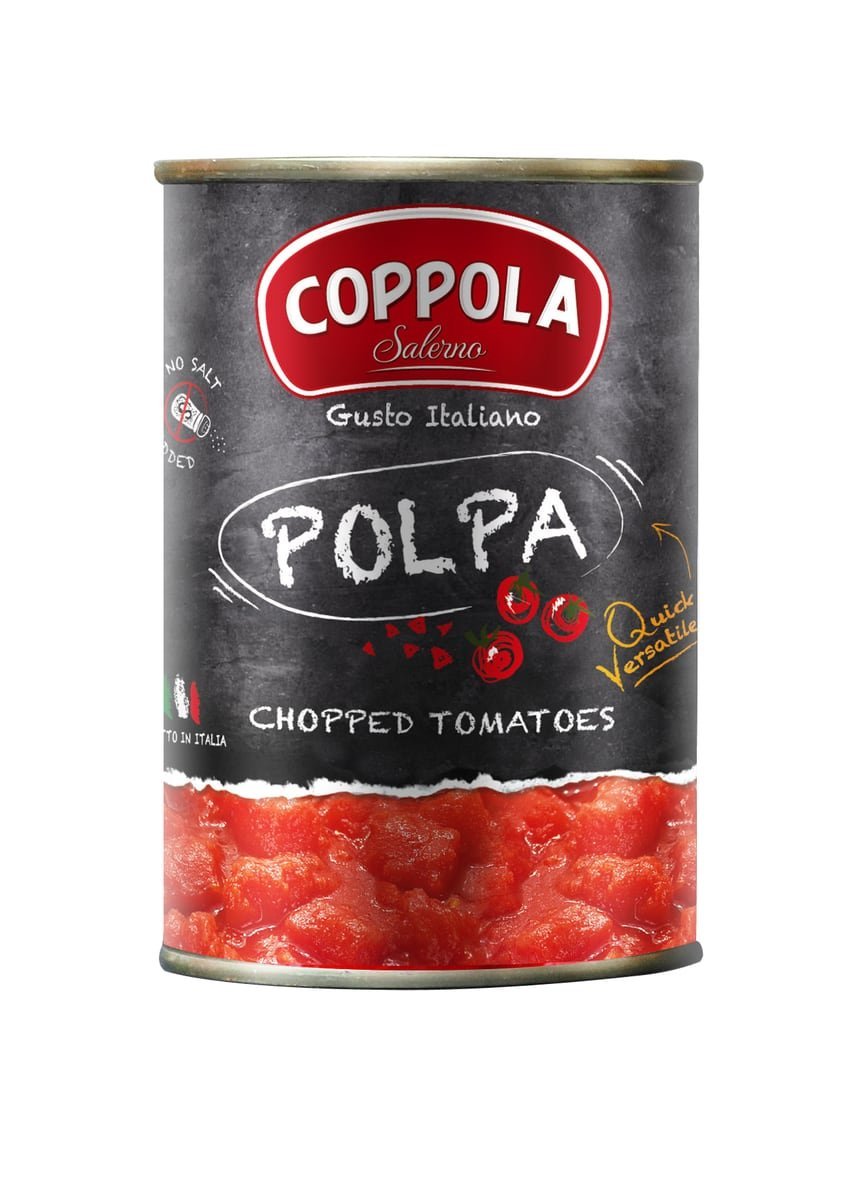 Polpa de tomate italiano picado 400g — Coppola