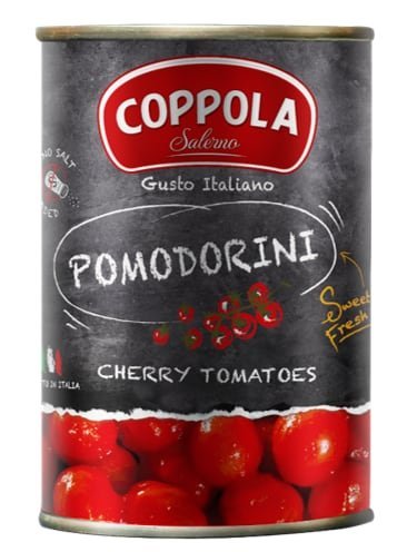 Tomate cereja italiano inteiro (pomodorini) 400g — Coppola