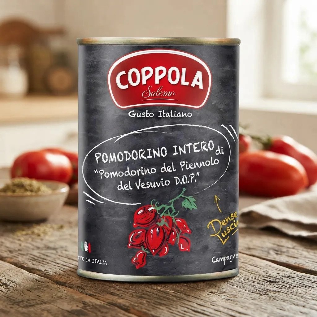Tomate cereja do Vesúvio DOP 400g servido
