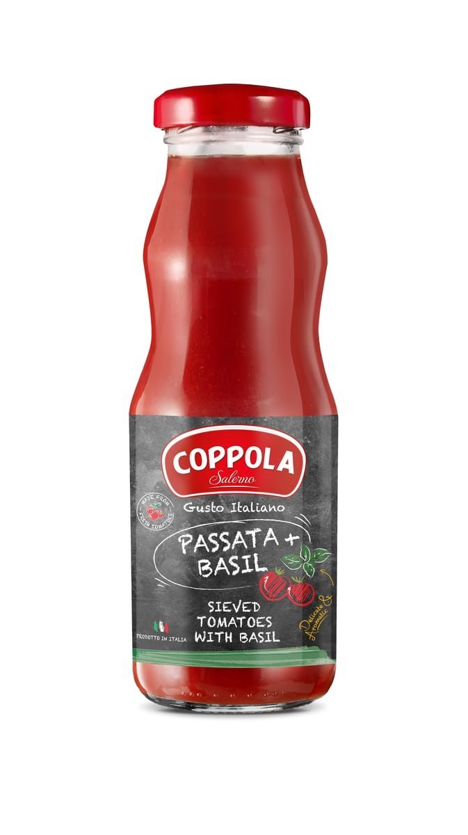 Passata de tomate italiano com manjericão 680g — Coppola