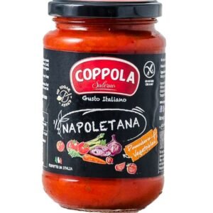 Molho de tomate napolitano com vegetais 350g — Coppola