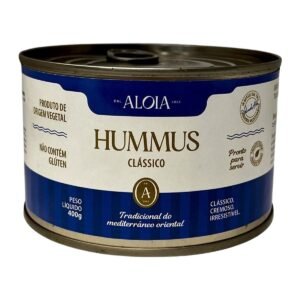 Homus clássico enlatado 400g — Aloia