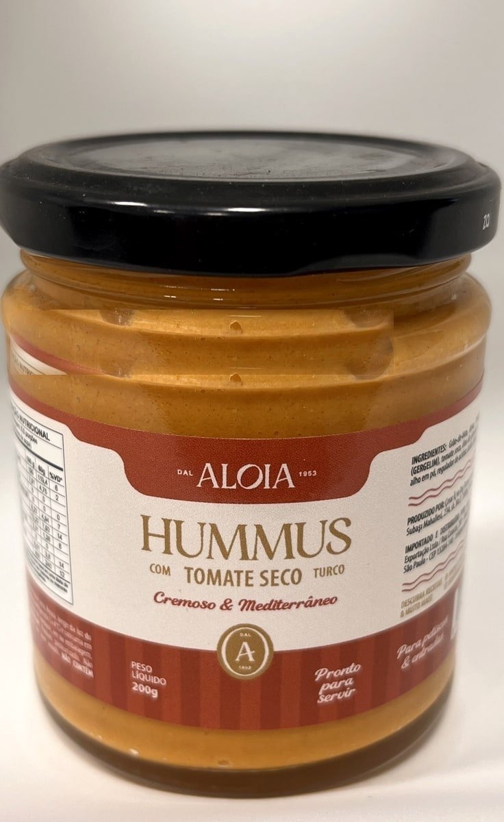 Homus com tomate seco 200g — Aloia