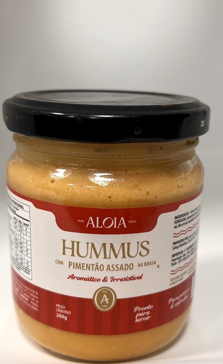 Homus com pimentão 200g — Aloia