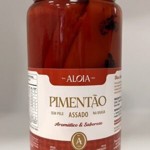 Pimentão na brasa sem pele 470g — Aloia