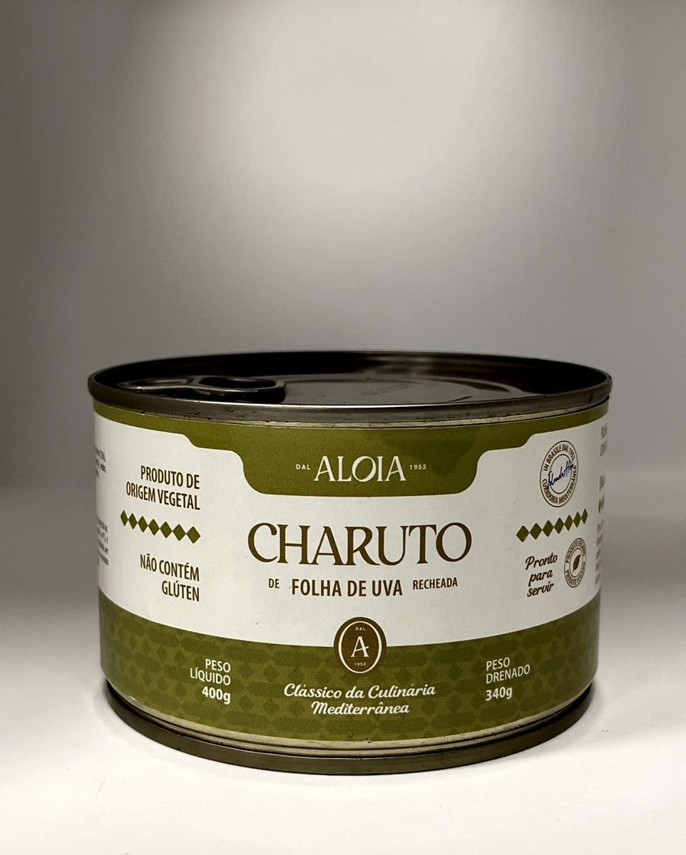 Charuto de folha de uva recheado 400g — Aloia
