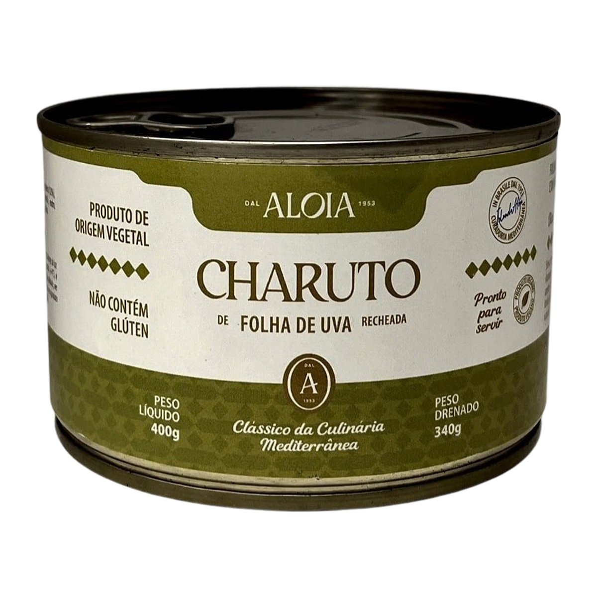 Charuto de folha de uva recheado 400g — Aloia